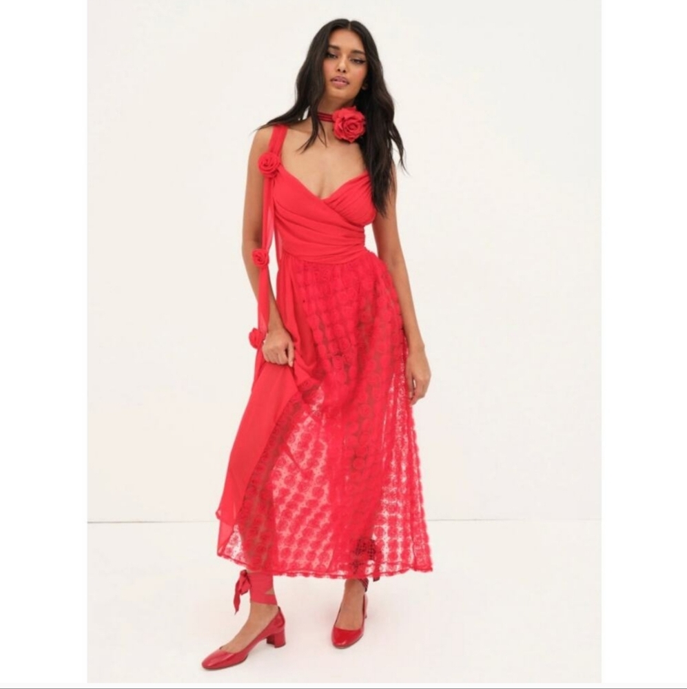🍋For Love & Lemons Hannah Maxi Dress - Picture 13 of 16